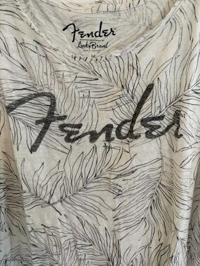 Fender x Lucky Brand Graphic Tank - Leaf Print